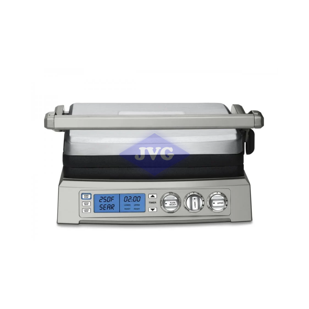 PLANCHA ELITE CUISINART 6 OPCIONES ACERO - GR300WSP1