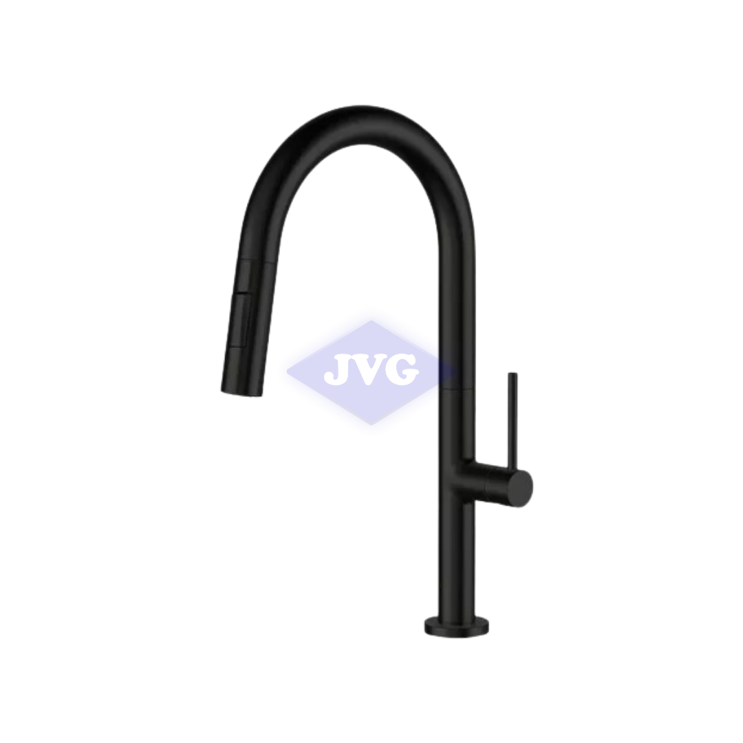 GRIFERÍA PARA FREGADERO EUROPA MONOMANDO C010 NEGRO - GRICOC010VIGO