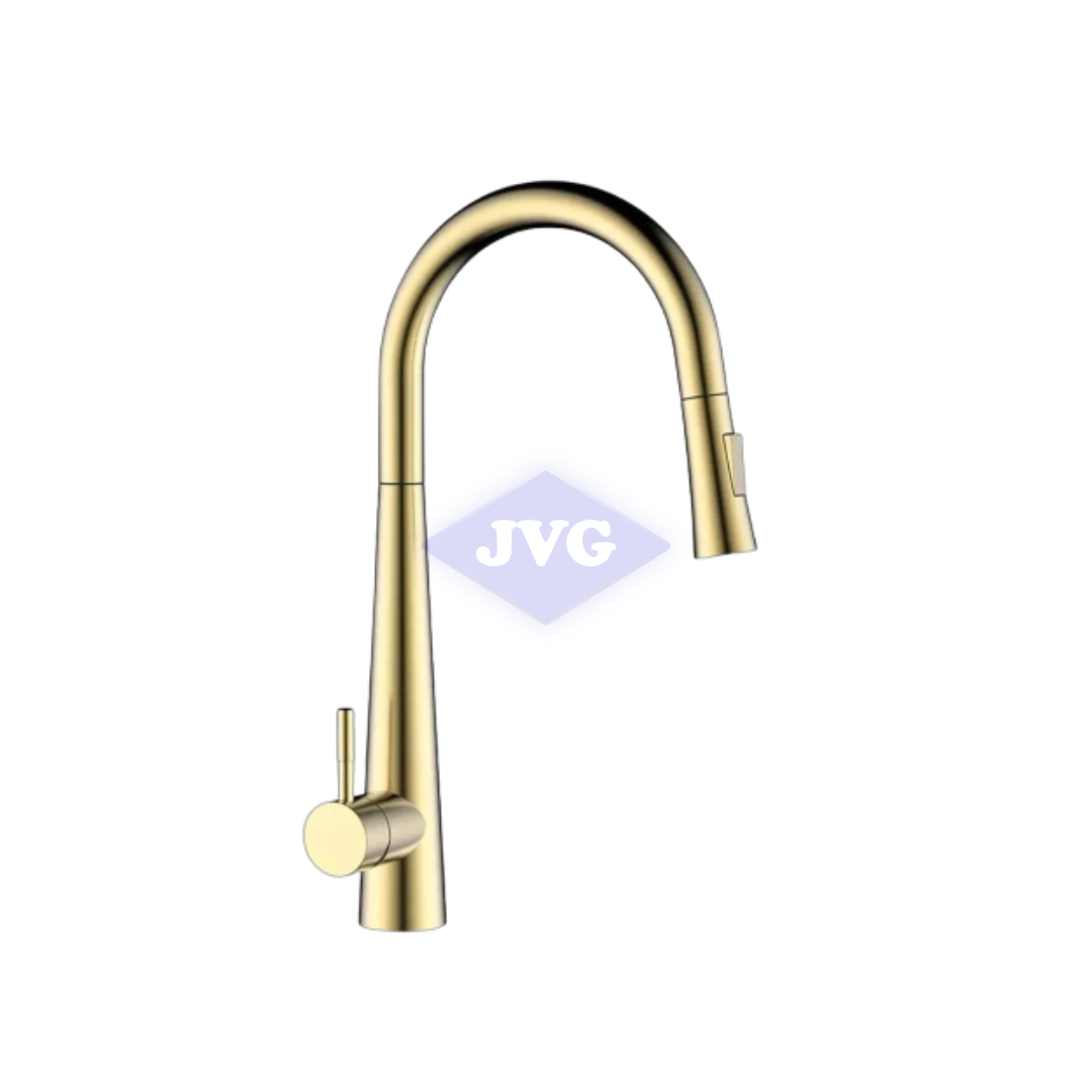 GRIFERIA PARA FREGADERO EUROPA MONOMANDO C016 DORADO - GRICOC016MARBELLA