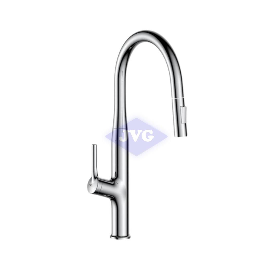 GRIFERIA PARA FREGADERO EUROPA MONOMANDO C019 CROMADO - GRICOC019TESEXT