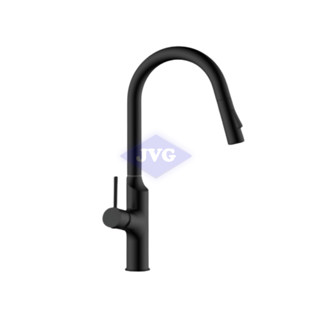 GRIFERIA PARA FREGADERO EUROPA MONOMANDO C021 NEGRO - GRICOC021PARMABLACK