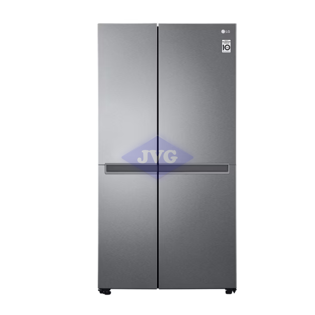 NEVERA SIDE BY SIDE LG SMART INVERTER 27' ACERO - GS65BPGK