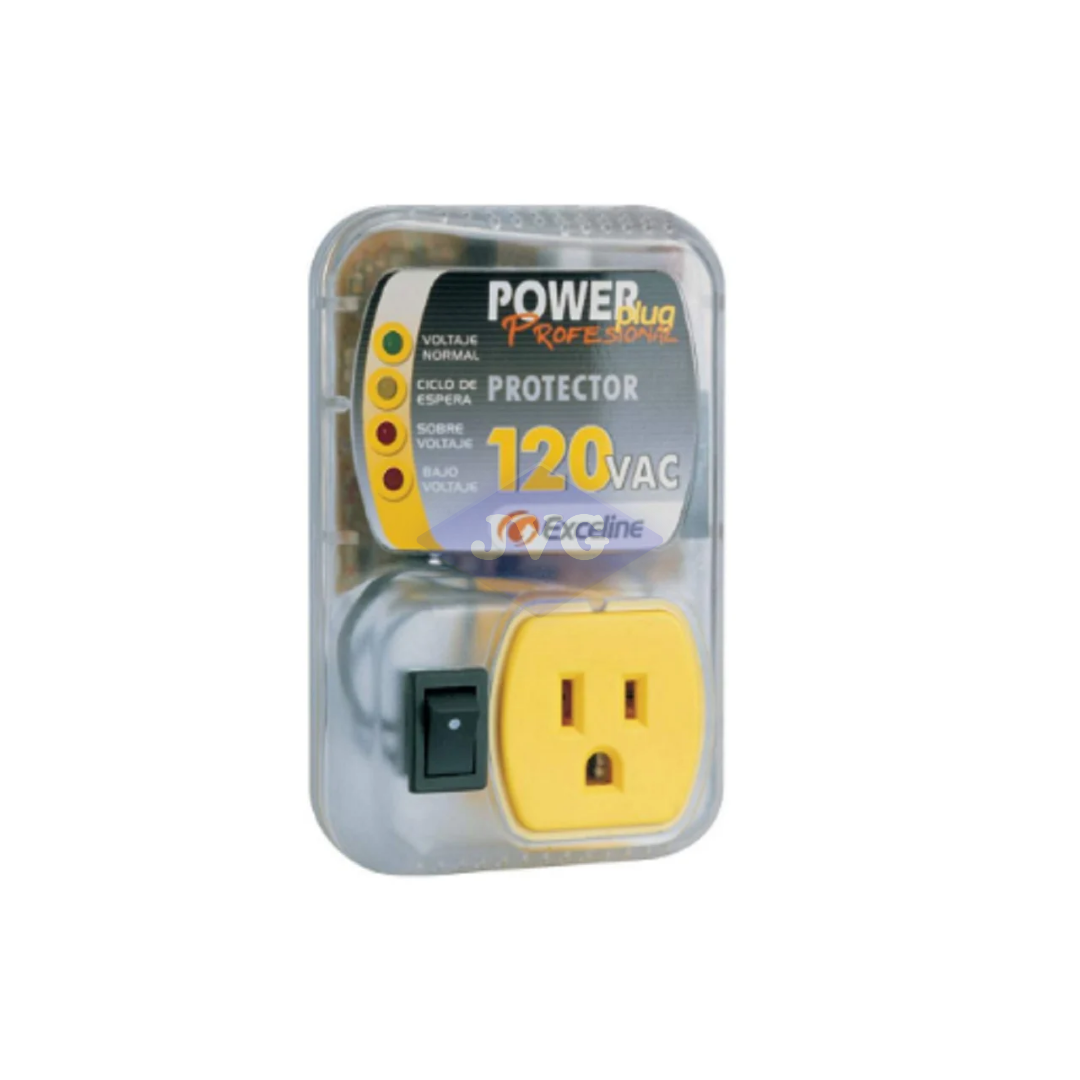 PROTECTOR EXCELINE MONOFASICO POWER PLUG 120V - GSMRE120A3