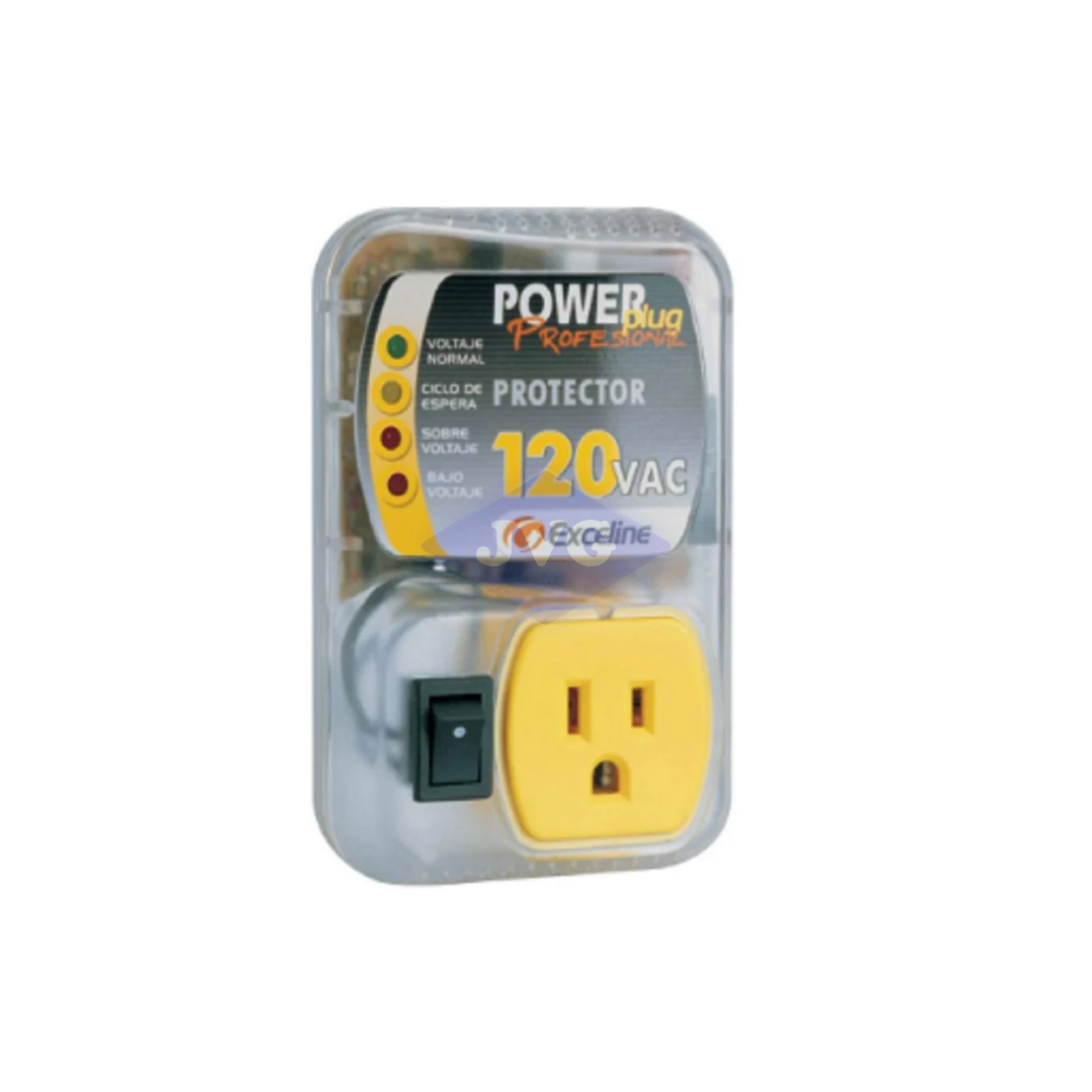 PROTECTOR EXCELINE MONOFASICO POWER PLUG 120V