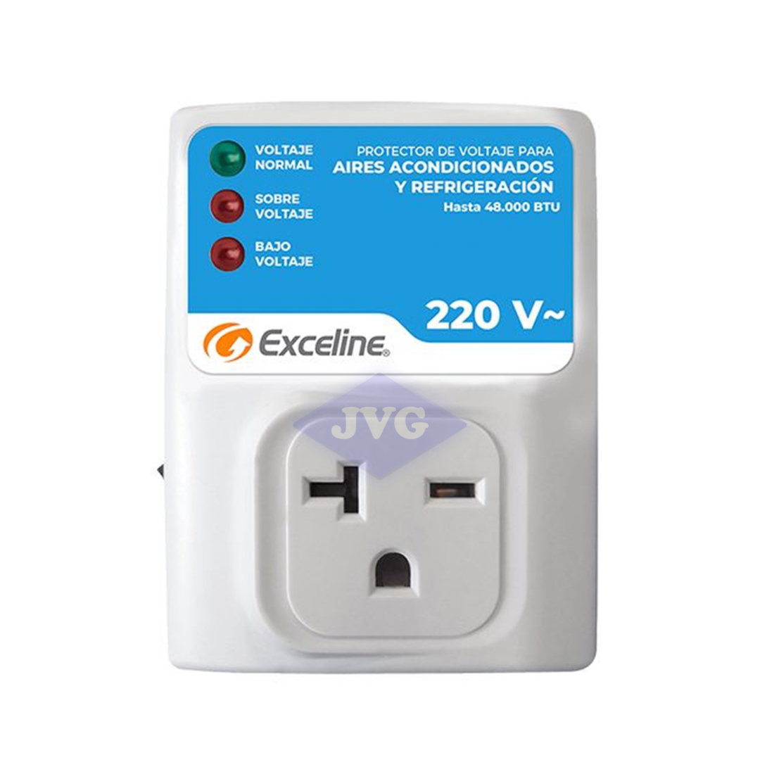 PROTECTOR EXCELINE DE VOLTAJE AIRE ACONDICIONADO 220V - GSMRE220M