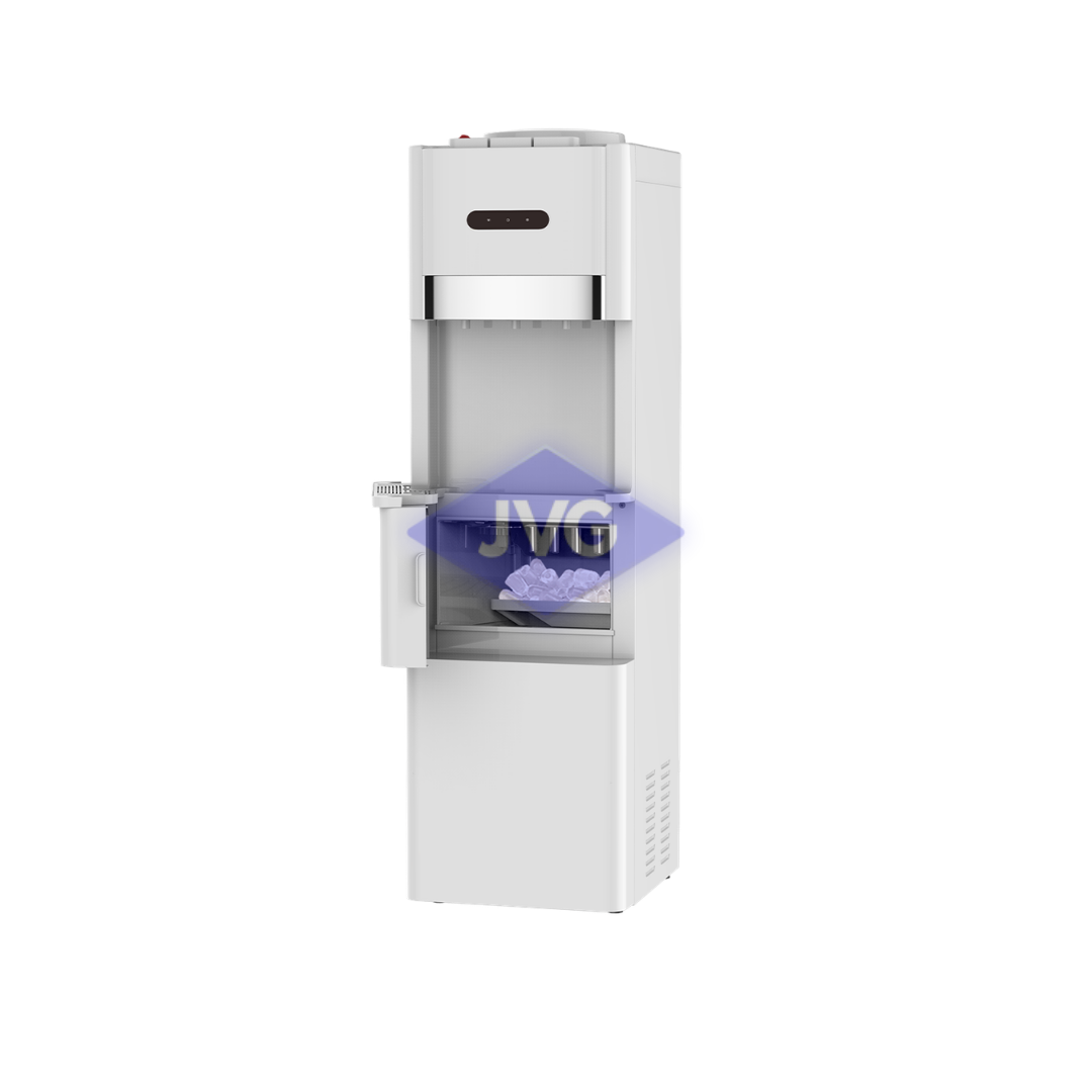 DISPENSADOR DE AGUA BOTELLÓN SUPERIOR GTRONIC CON FABRICADOR DE HIELO BLANCO - GTRZ602W