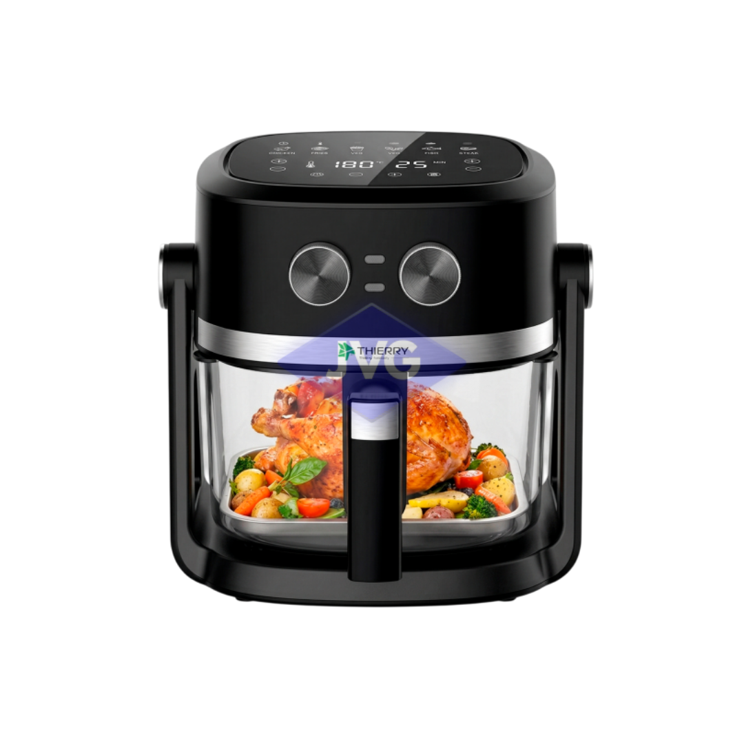 FREIDORA DE AIRE GTRONIC 5 LTS 1.500W HONOR GIRO GRILL NEGRO - GTV039M