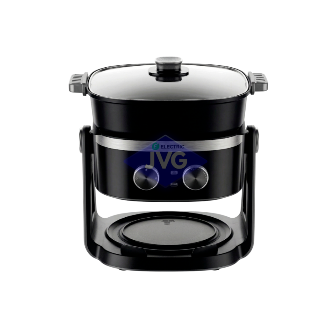 FREIDORA DE AIRE GTRONIC 5 LTS 1.500W HONOR GIRO GRILL NEGRO - GTV039M