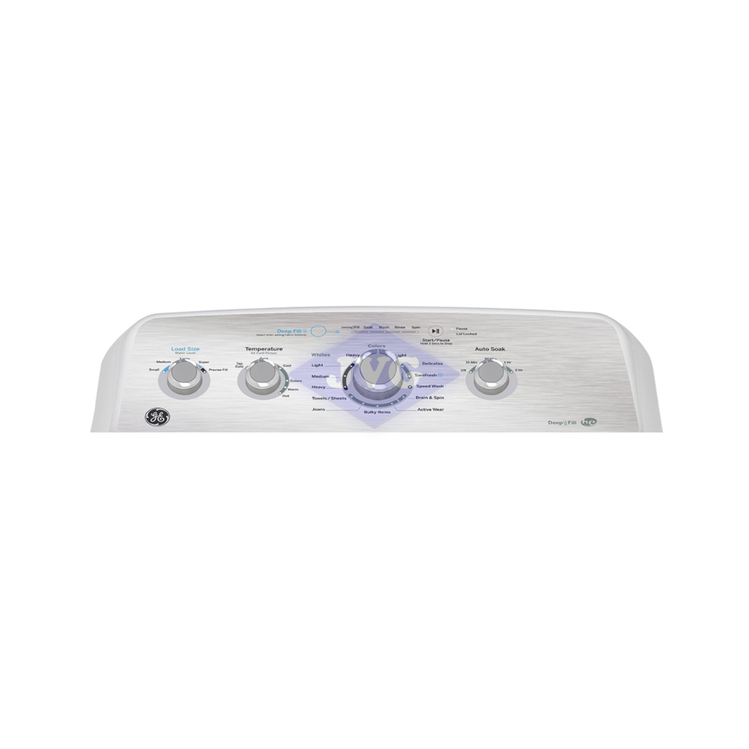 LAVADORA DE CARGA SUPERIOR GE 22 KG - BLANCO (GTW451BMRWS)