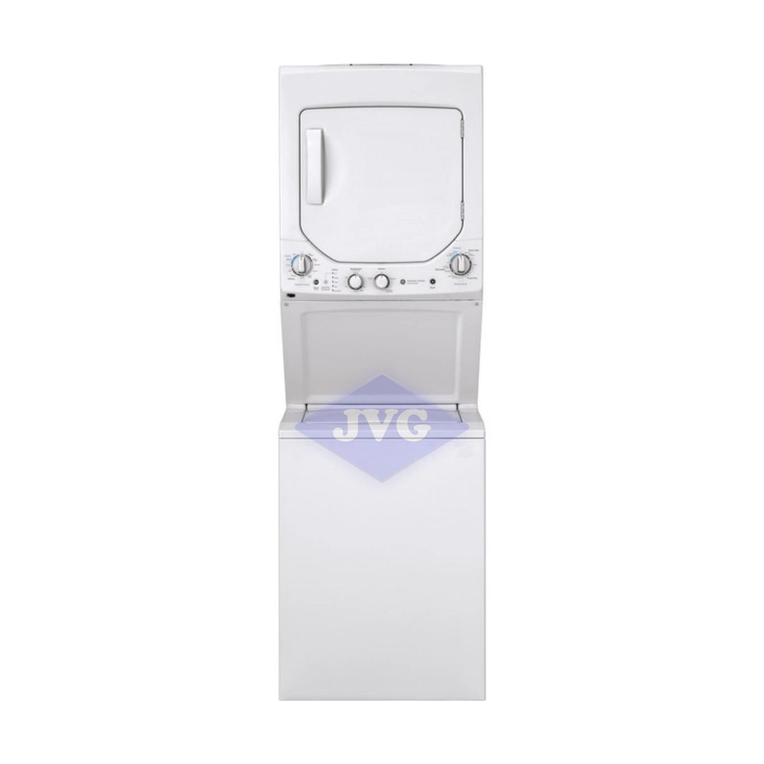 LAVADORA Y SECADORA ELÉCTRICA GE BLANCA 17 PULGADAS - GUD24ESSMWW