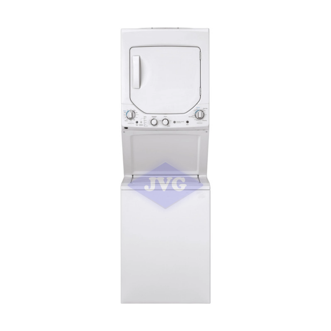 LAVADORA Y SECADORA ELÉCTRICA GE - BLANCA 17 PULGADAS