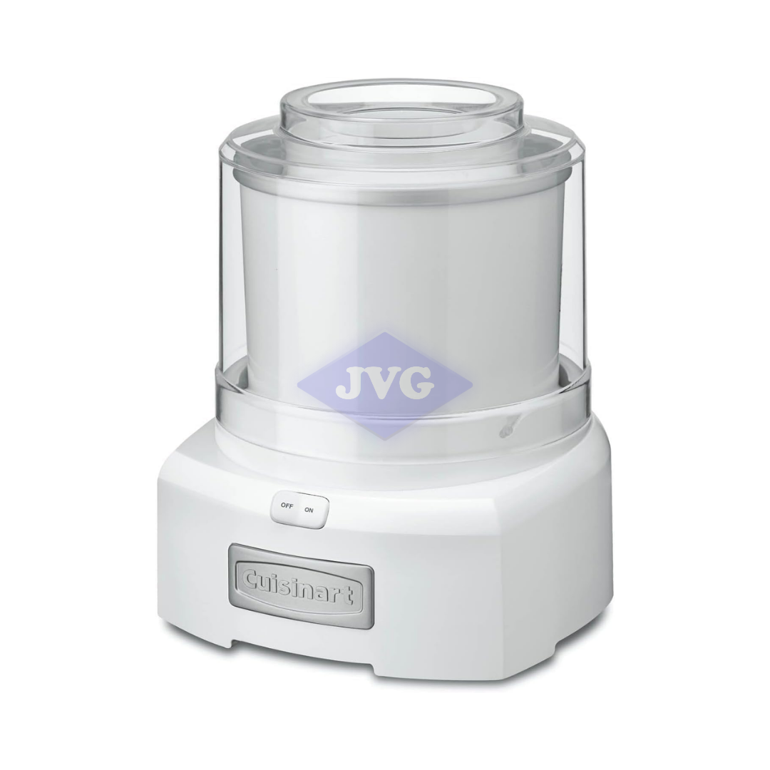 MÁQUINA PARA HELADOS CUISINART COMPACTA 1.5 L BLANCA - ICE21P1