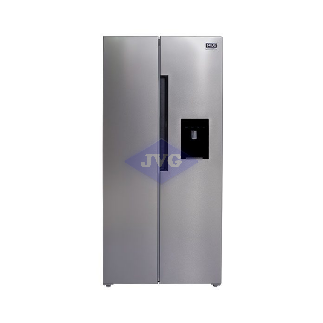 NEVERA SIDE BY SIDE DRIJA 15 CU.FT. CON DISPENSADOR ACERO INOXIDABLE - INOX