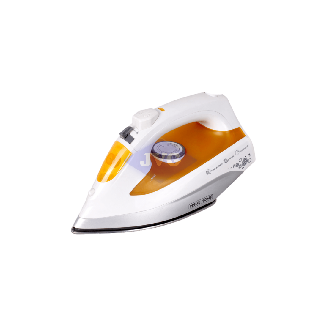 PLANCHA PRIME HOME A VAPOR 1200W BLANCO Y NARANJA - IR500