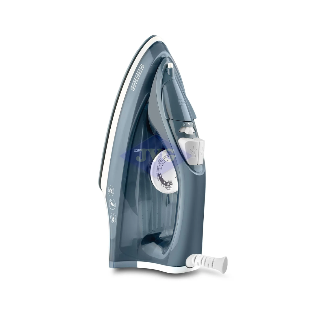 PLANCHA A VAPOR BLACK+DECKER ANTIADHERENTE AZUL - IRBD300