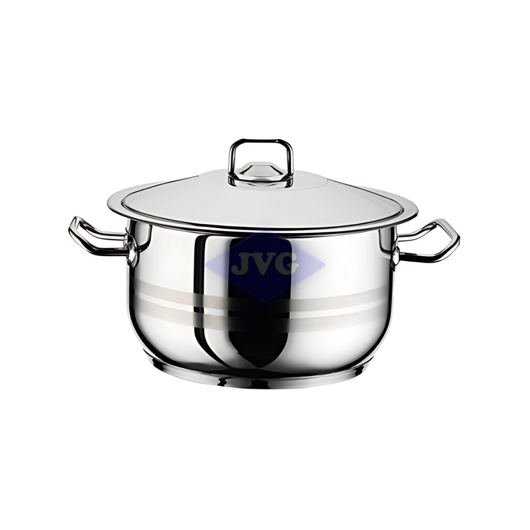 OLLA ANTIADHERENTE HASCEVHER 28X18 CM GASTROL 10 LTS ACERO (K1128007)