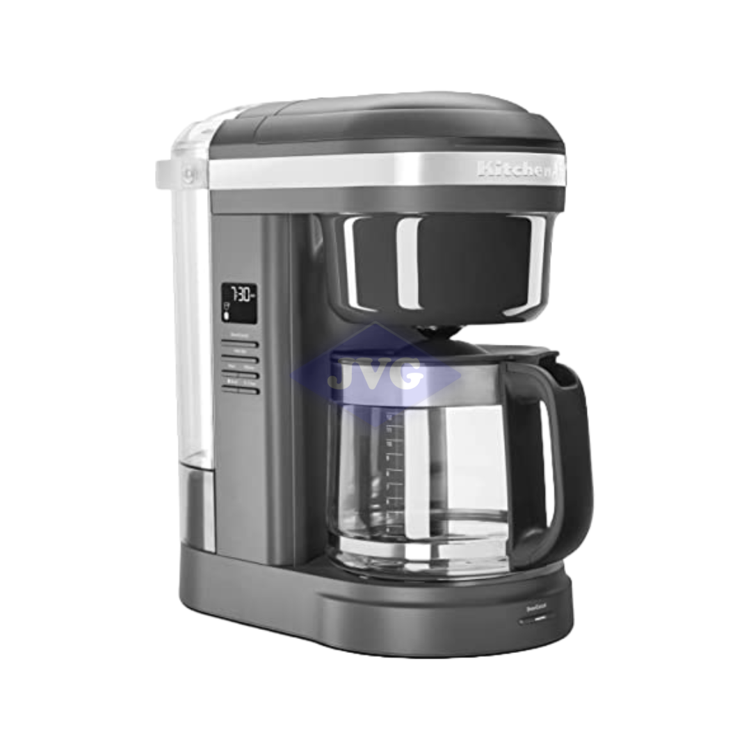 CAFETERA DE GOTEO 12 TAZAS KITCHENAID PANTALLA LED PROGRAMABLE - GRIS CARBÓN