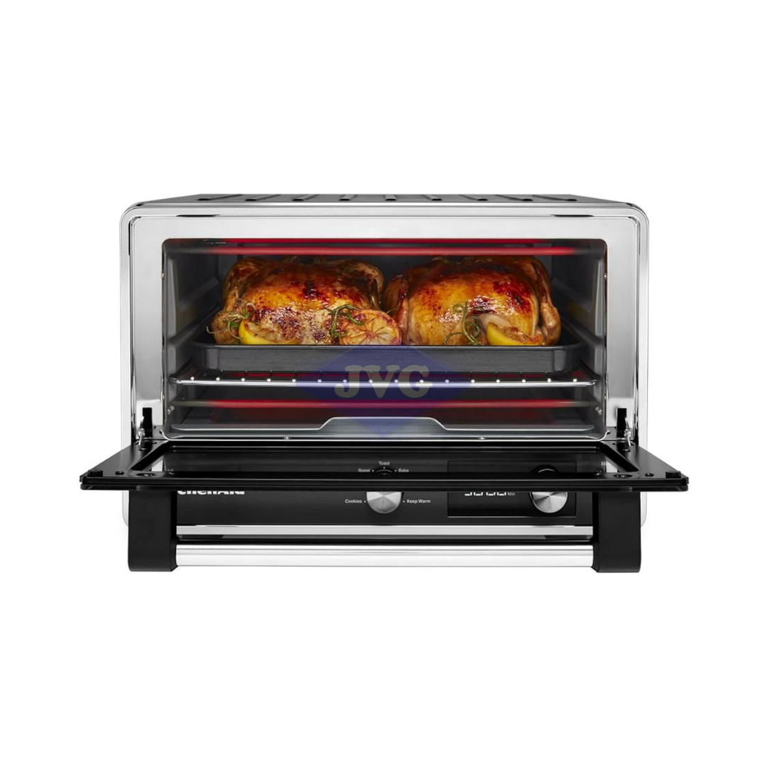 HORNO TOSTADOR KITCHENAID 21 LTS NEGRO - KCO211BM