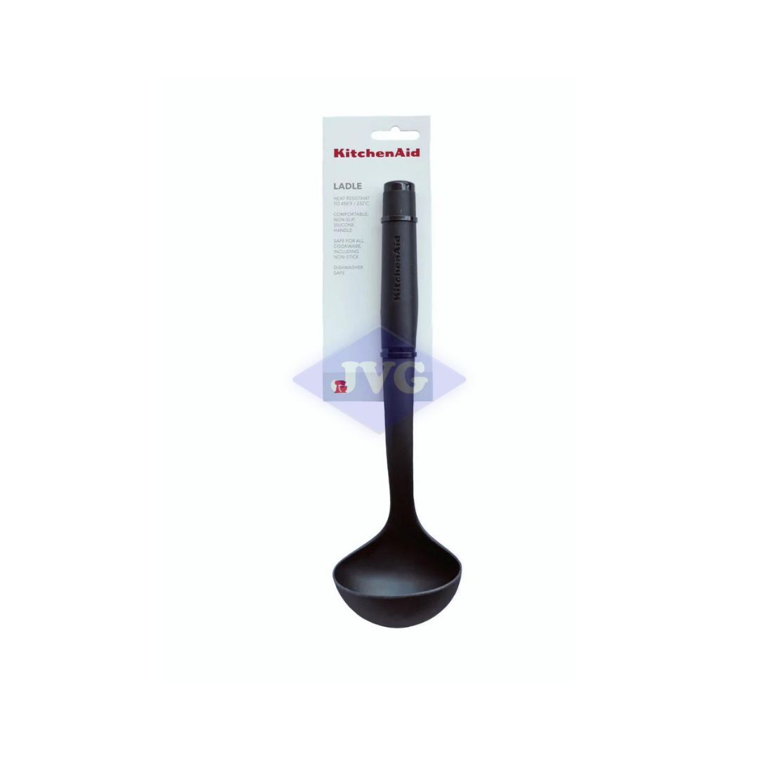 CUCHARÓN DE NYLON KITCHENAID NEGRO