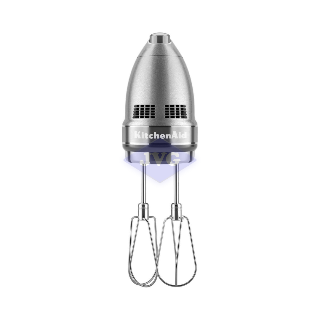 BATIDORA DE MANO KITCHENAID 9 VELOCIDADES - PLATA KHM926CU
