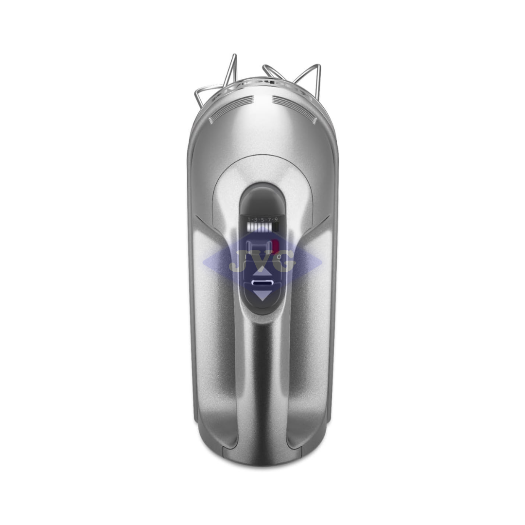 BATIDORA DE MANO KITCHENAID 9 VELOCIDADES PLATA KHM926CU - KHM926CU