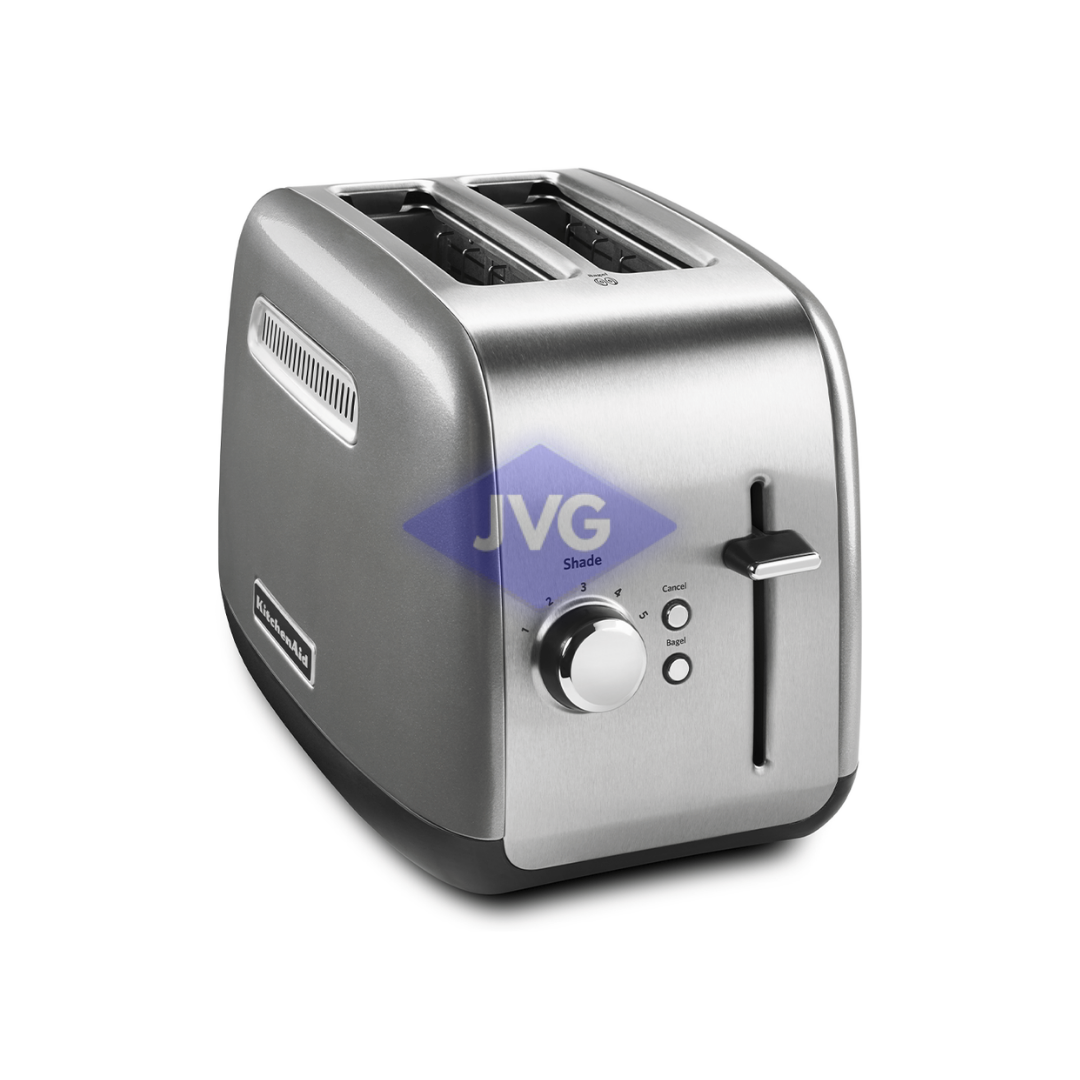 TOSTADORA KITCHENAID 2 REB CON PALANCA MANUAL PLATEADO - KMT2115CU