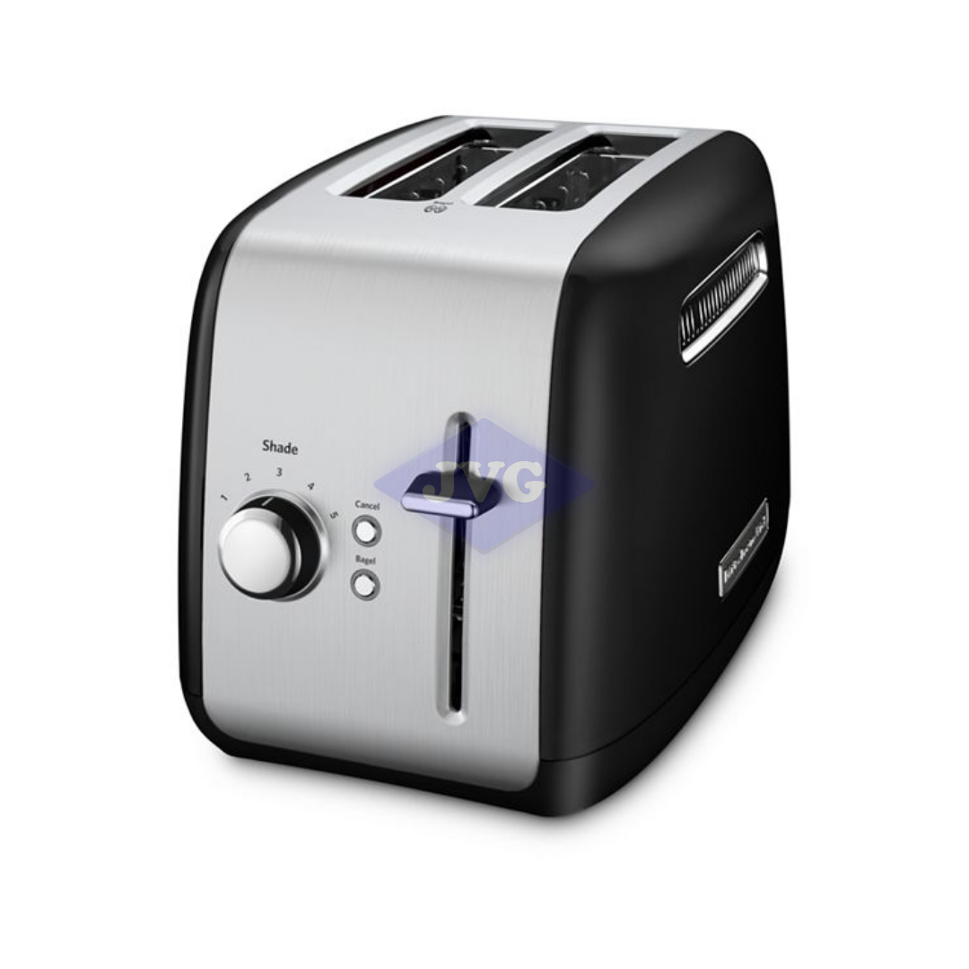 TOSTADORA MANUAL 2 REBANADAS CON PALANCA NEGRO - KMT2115OB