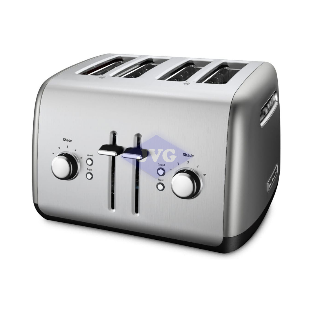 TOSTADOR KITCHENAID CLÁSICO 4 REBANADAS - ACERO INOXIDABLE