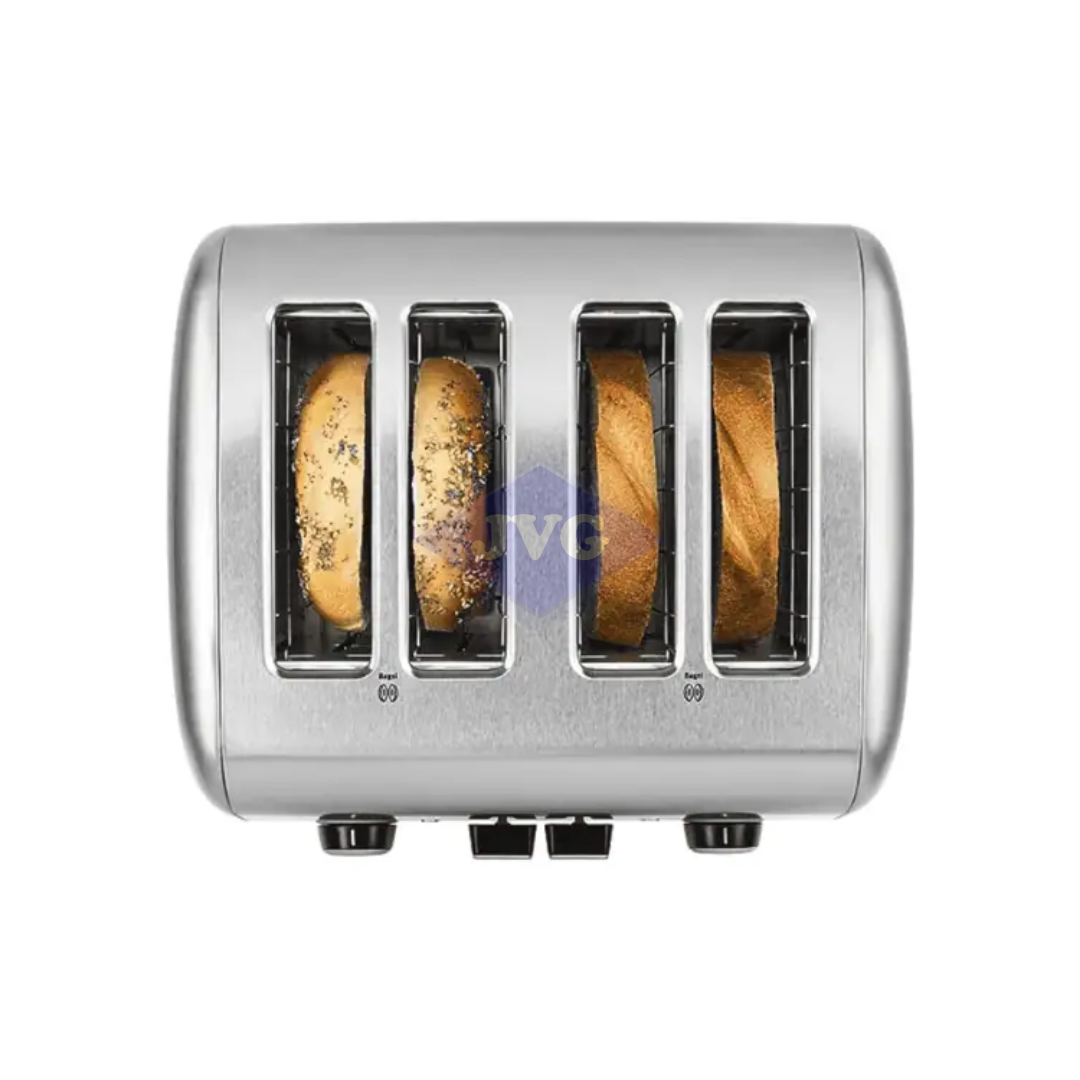 TOSTADORA KITCHENAID 4 REBANADAS CLÁSICA - NEGRO (KMT4115OB)