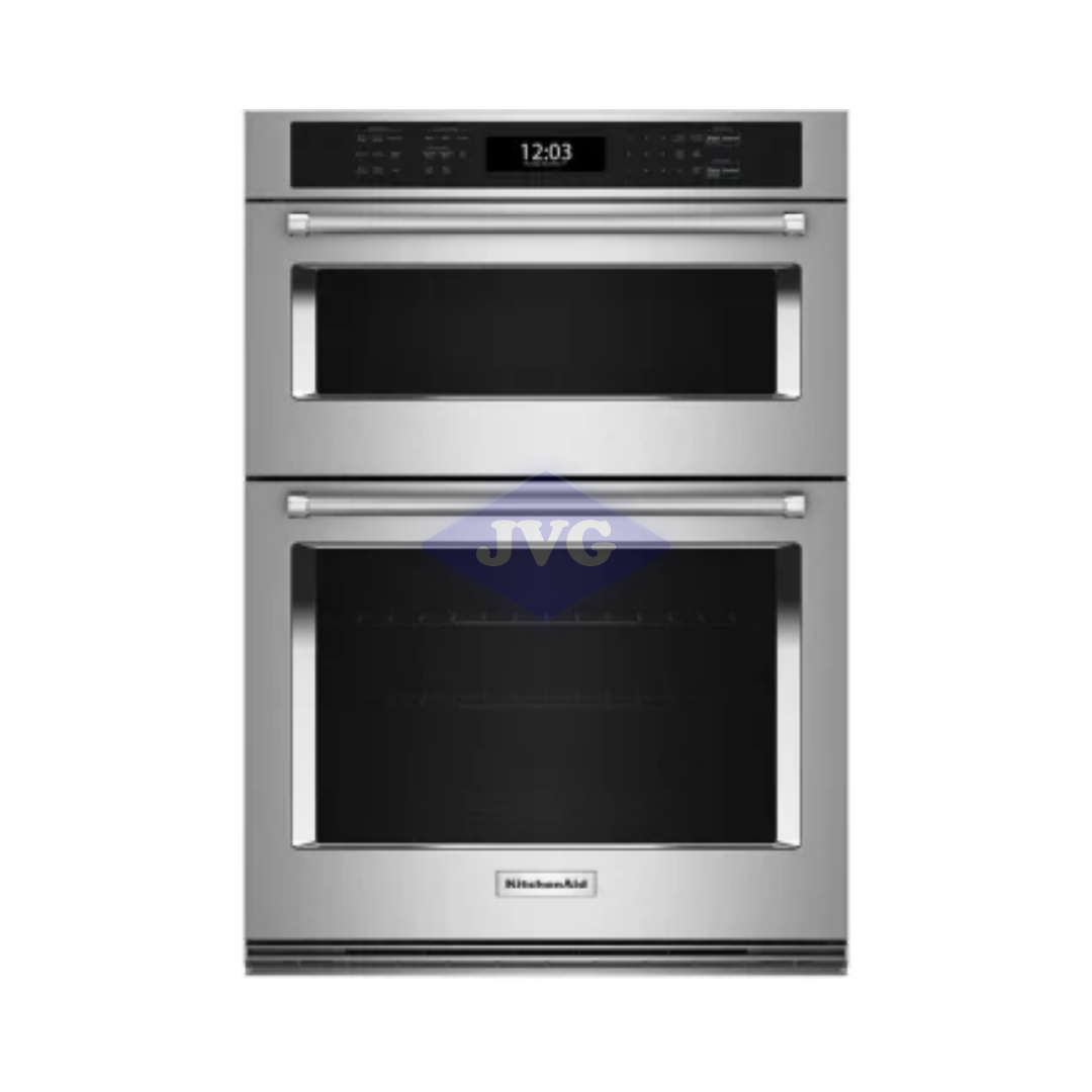 HORNO MICROONDAS ELÉCTRICO KITCHENAID 30" DIGITAL CON CONVECCIÓN ACERO - KOEC530PSS