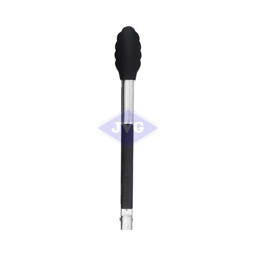 PINZAS DE ACERO CON PUNTA DE SILICON KITCHENAID 30 CM NEGRO - KQG205OHOBE