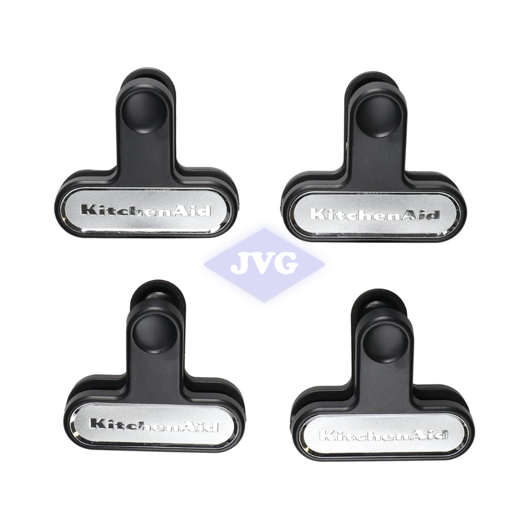 CLIPS PARA BOLSAS DE ALIMENTOS KITCHENAID 4 PIEZAS SELLADO HERMÉTICO - KQG325OHOBE