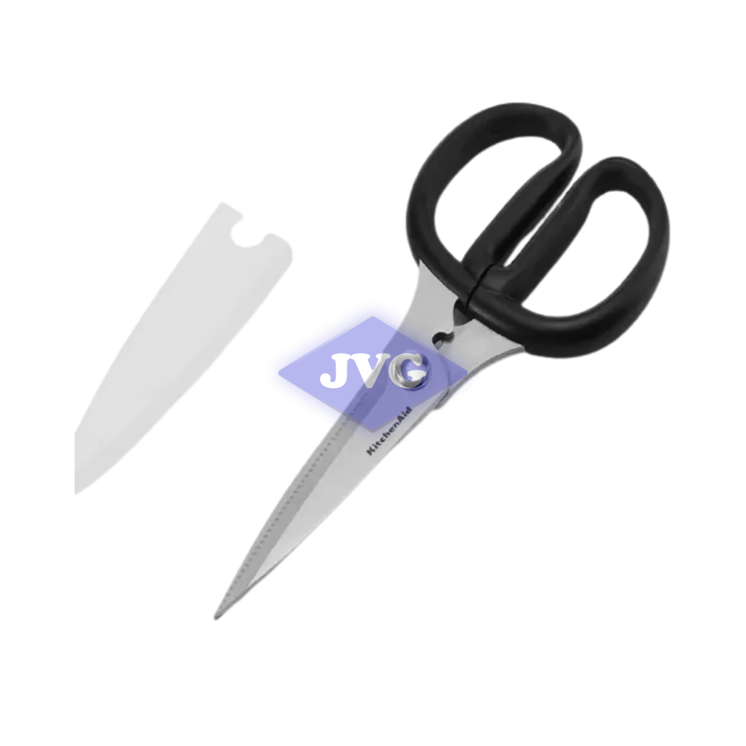 TIJERA DE COCINA KITCHENAID ACERO INOXIDABLE MANGO NEGRO - KQS351OHOBW