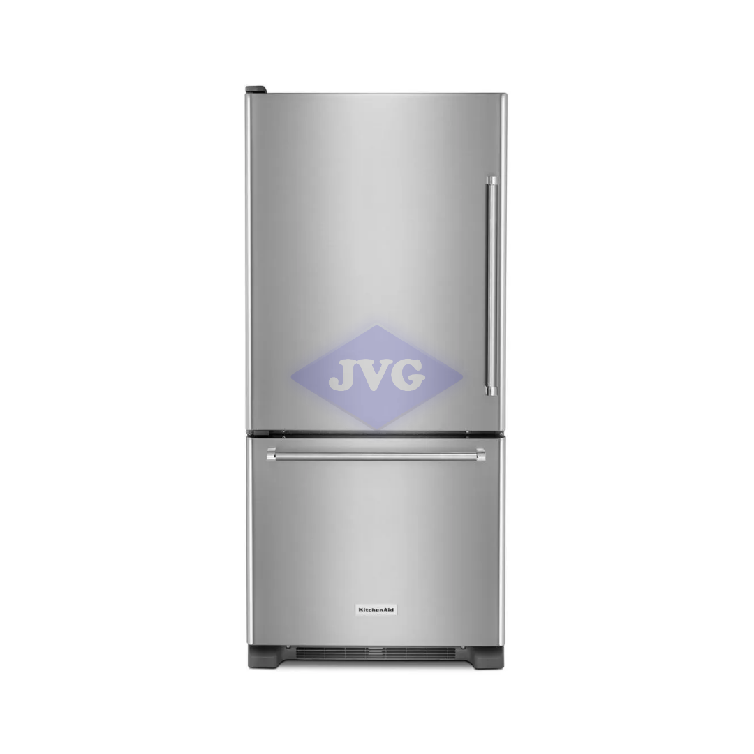 REFRIGERADOR KITCHENAID 19 CU.FT. BOTTOM MOUNT - ACERO INOXIDABLE