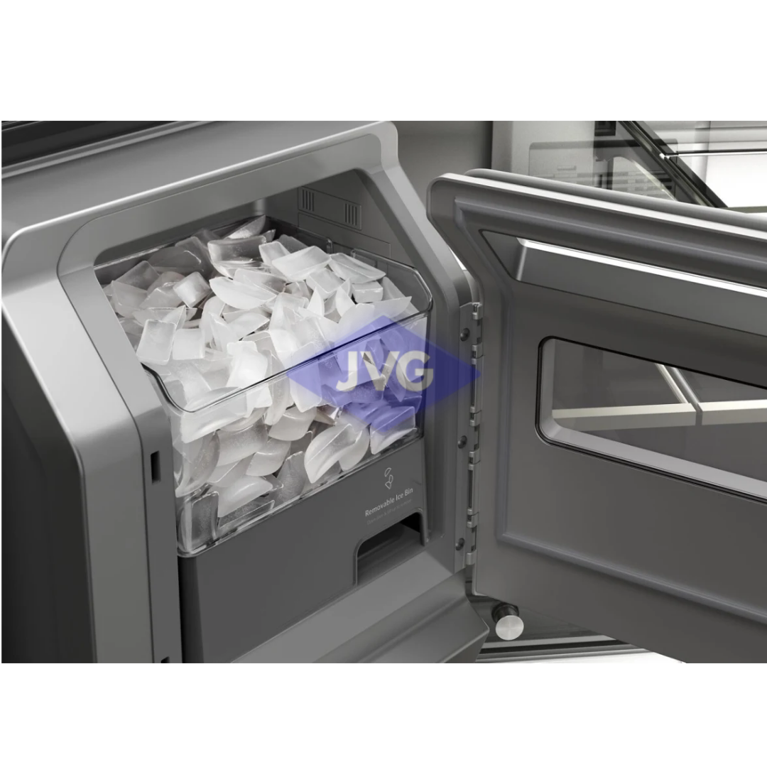NEVERA SIDE BY SIDE KITCHENAID 28.7 CU.FT. CON DISPENSADOR ACERO - KRSF536RPS
