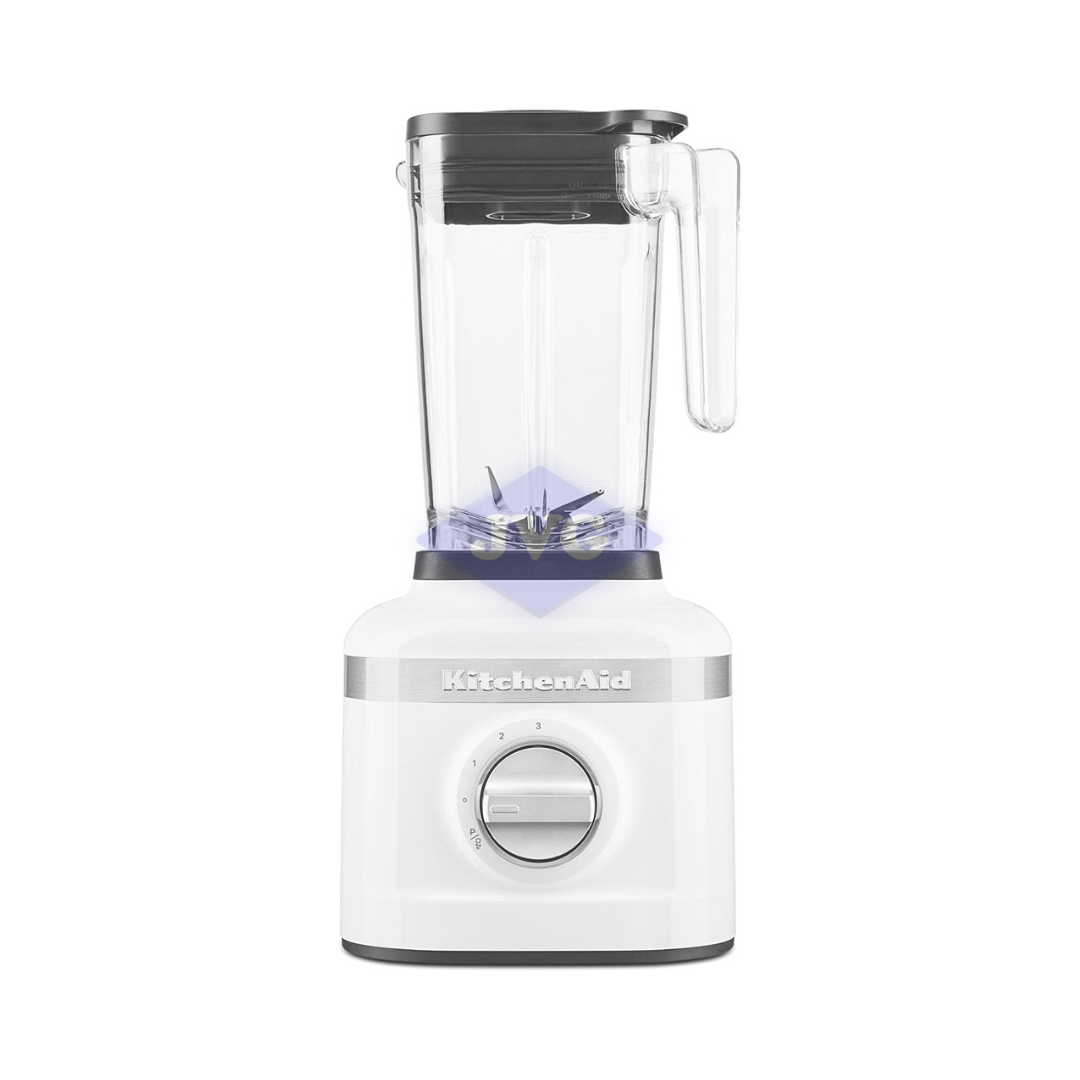 LICUADORA KITCHENAID K150 VASO DE VIDRIO 3 VELOCIDADES - BLANCA 1.4 LITROS 0.9HP