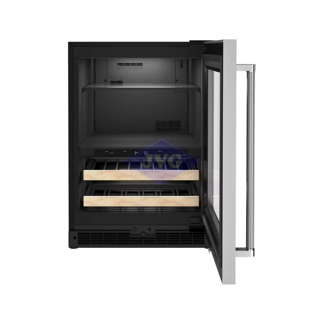 CENTRO DE BEBIDAS KITCHENAID 24" ACERO INOXIDABLE - KUBR214KSB
