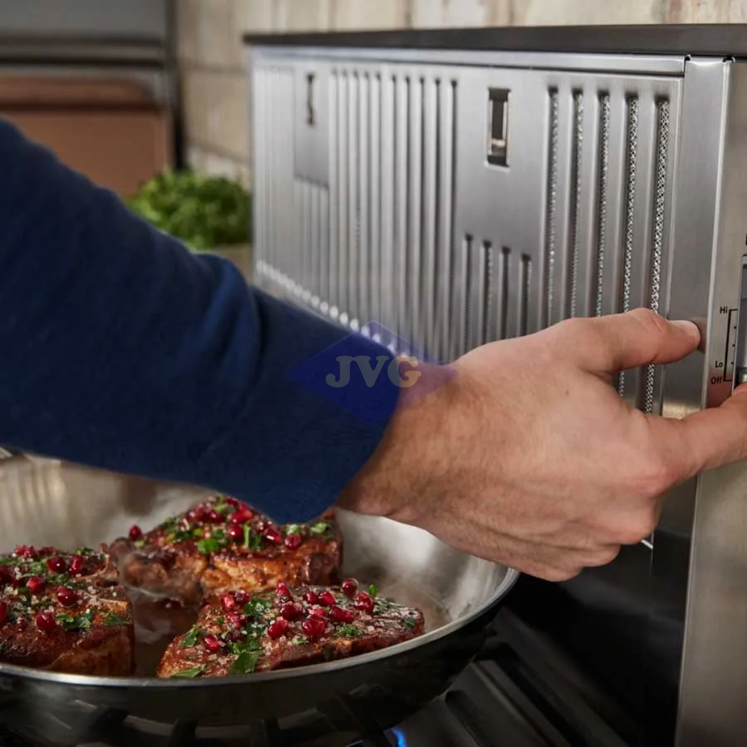 CAMPANA TELESCÓPICA KITCHENAID 90 CM DOWNDRAFT ACERO INOXIDABLE - KXD4636YSS