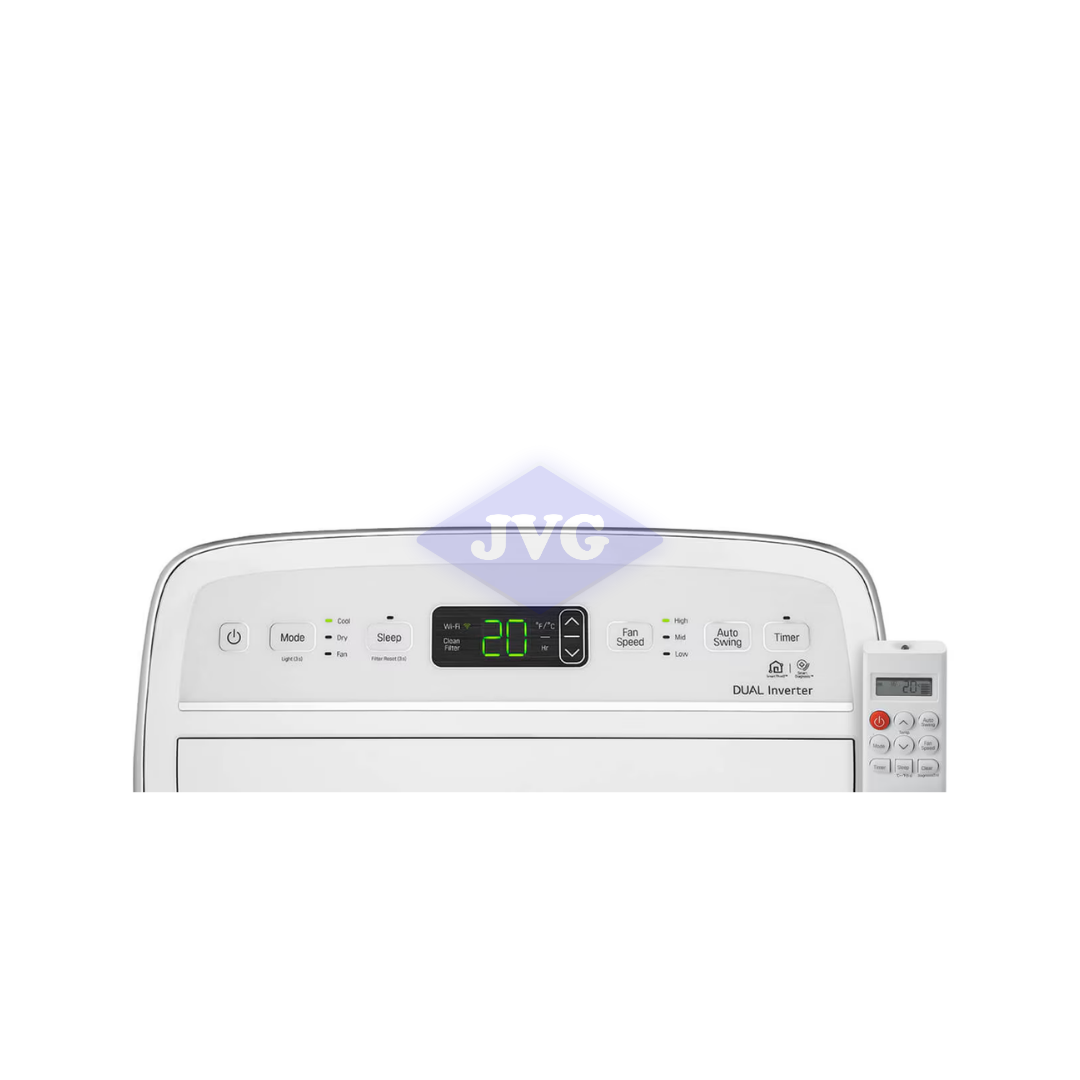 AIRE ACONDICIONADO PORTÁTIL LG 3 EN 1 14,000 BTU 110V DUAL INVERTER LP1419IVSM - LP1419IVSM