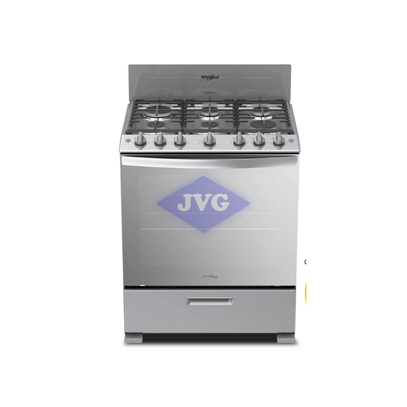 COCINA A GAS WHIRLPOOL   30"  - ACERO