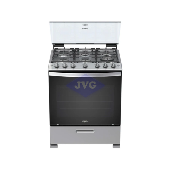 COCINA A GAS WHIRLPOOL 6 QUEMADORES 30''