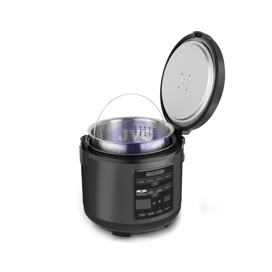 OLLA DIGITAL MULTIFUNCIÓN BLACK+DECKER 3 LITROS NEGRO - MCH14