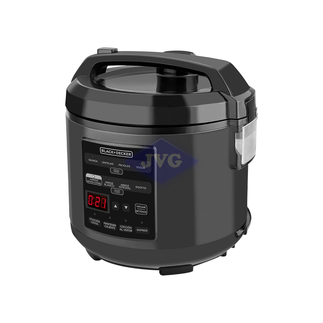 OLLA DIGITAL MULTIFUNCIÓN BLACK+DECKER 3 LITROS NEGRO - MCH14
