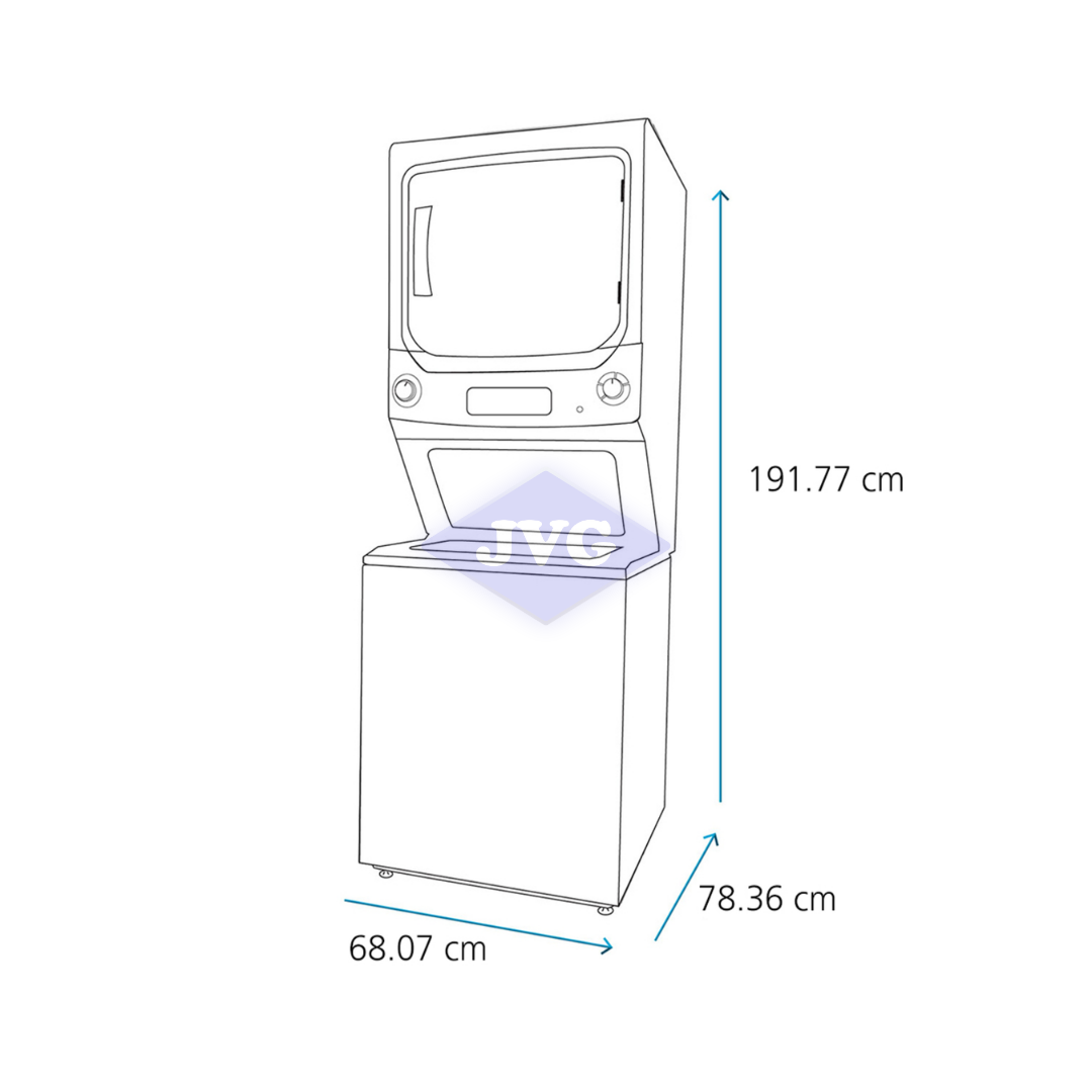 CENTRO DE LAVADO ELÉCTRICO MABE 24 KG - BLANCO (MCL2440ESBB0)