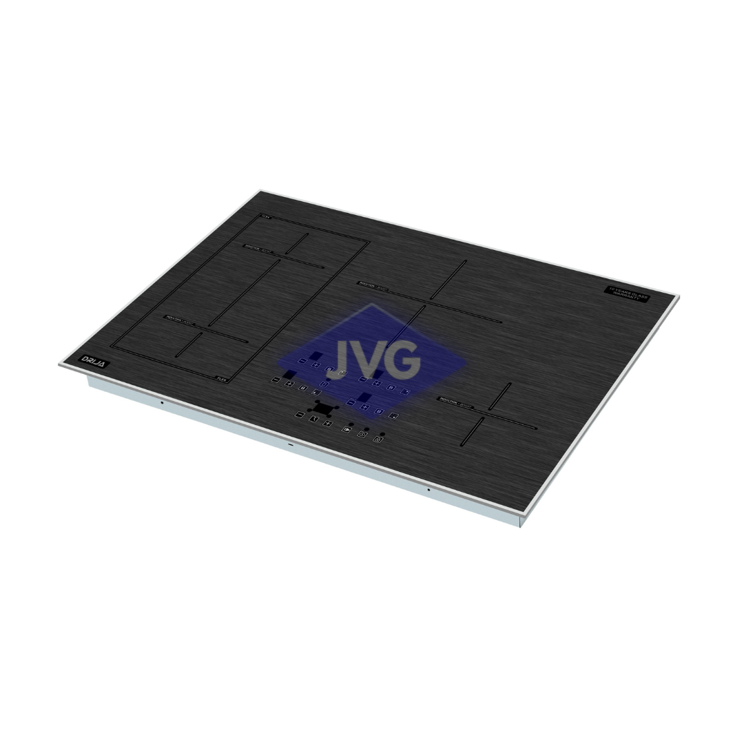 TOPE DE INDUCCIÓN DRIJA 5 QUEMADORES 76 CM VIDRIO TEMPLADO MUNICH76 NEGRO - MUNICH76INDUKTION
