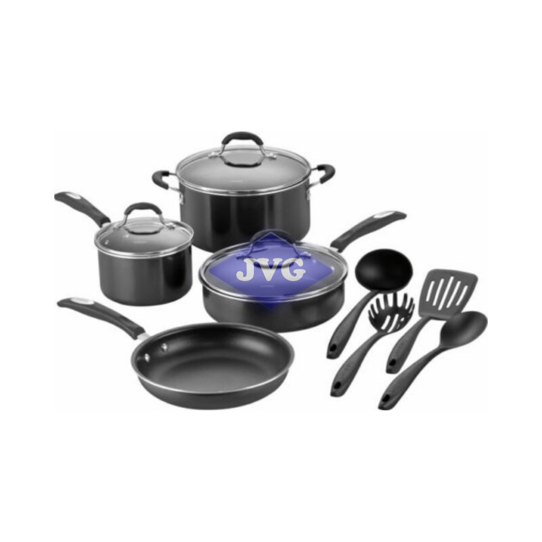 JUEGO D/ OLLAS CUISINART 11 PZAS NONSTICK