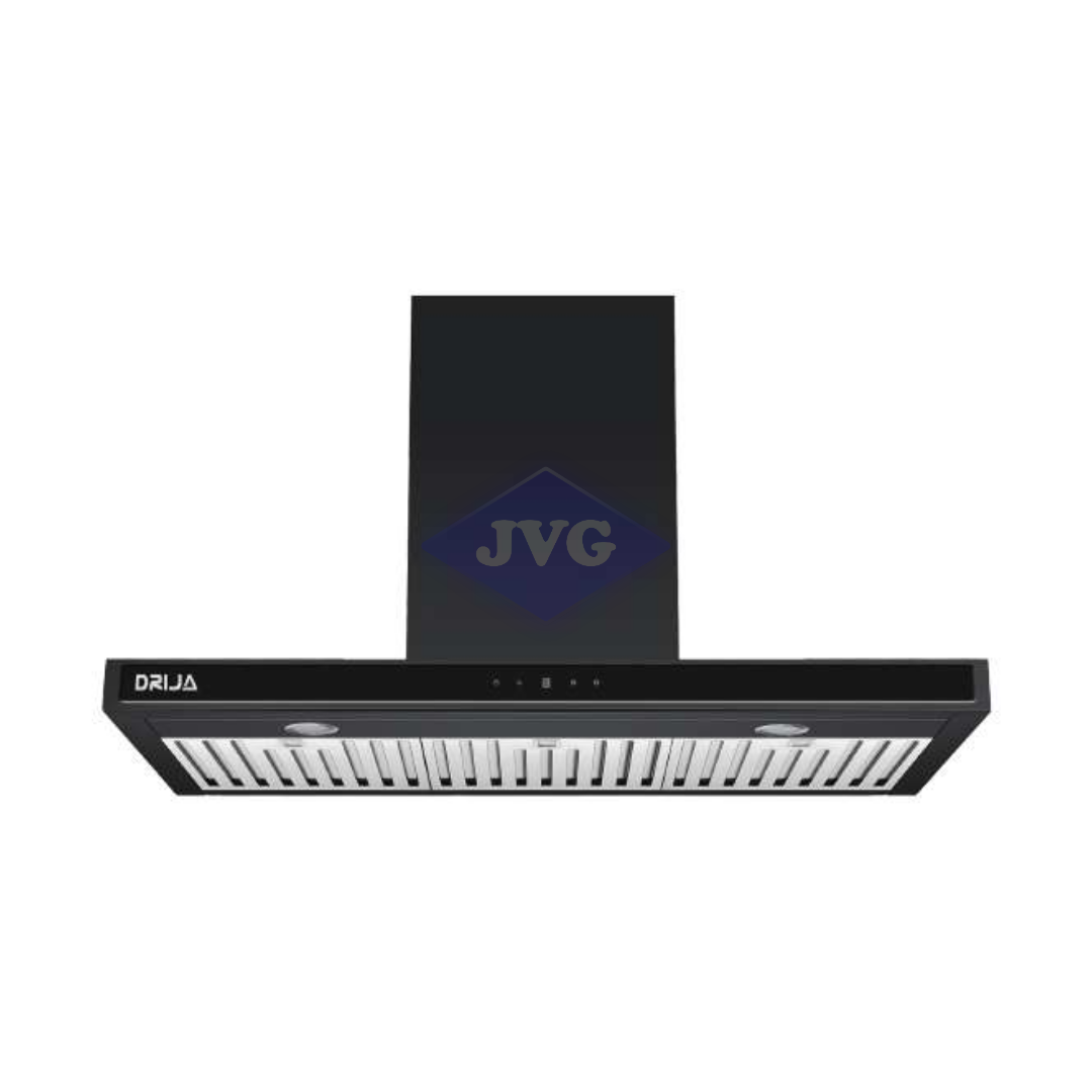 CAMPANA DE PARED DRIJA 90 CM QUADRATO COLOR NEGRO - QUADRATO90BLACK