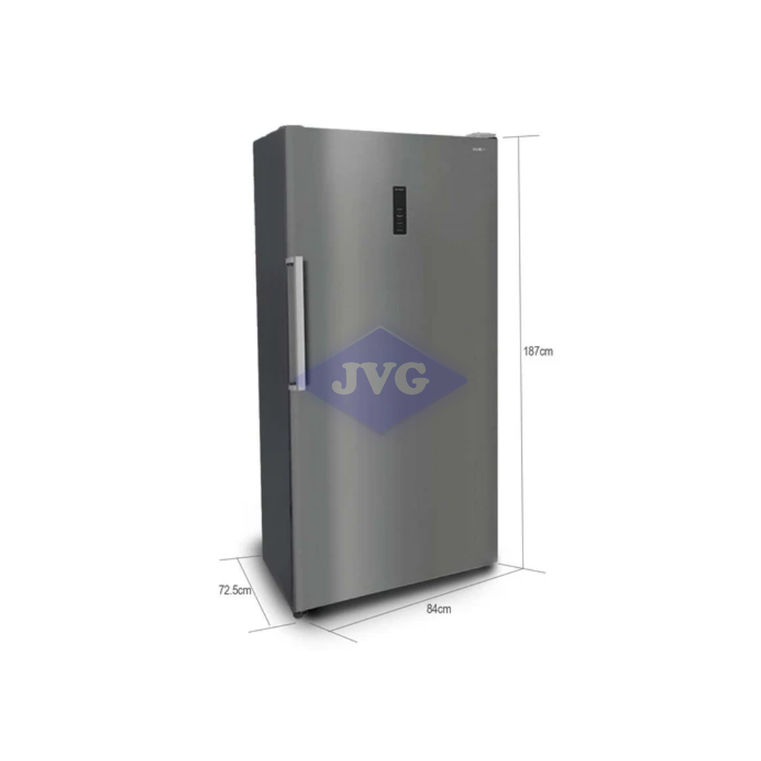 CONGELADOR VERTICAL SANKEY 600 LTS INVERTER ACERO - RFC22IN80V