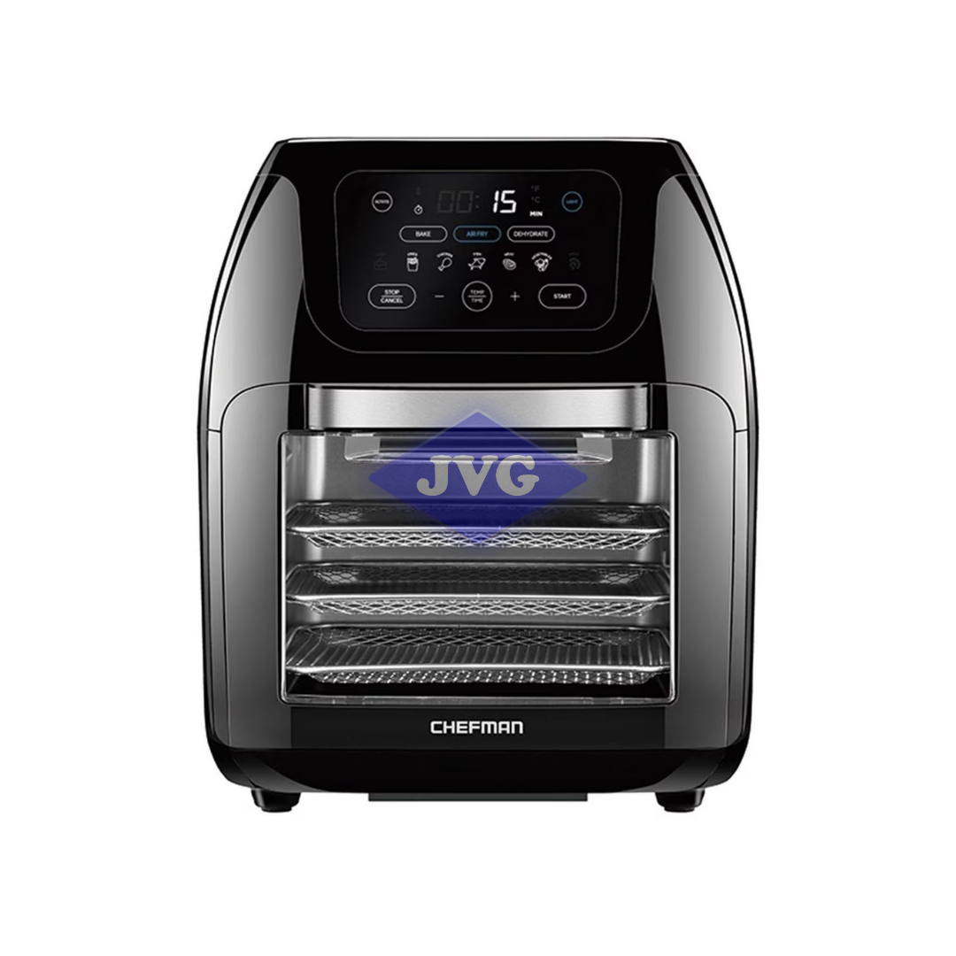 HORNO FREIDORA DE AIRE CHEFMAN 10 L NEGRO - RJ3810RDOV2MX