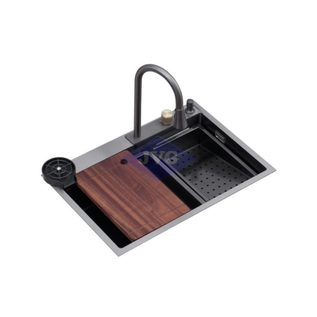 FREGADERO DE LUJO DRIJA C/KIT ACERO INOXIDABLE 75CM - SIENA75